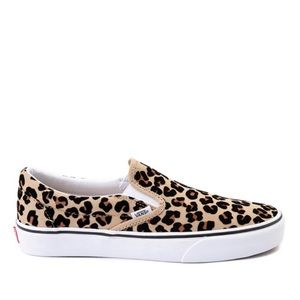 NWT — Leopard Slip On Vans